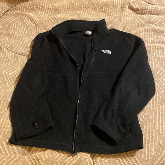 Men’s medium Northface fleece jacket black - Picture 1 of 4